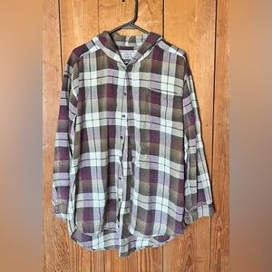 Urban Frontier plaid size med